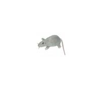 Ikea Soft Toy Rat Mouse Grey - Gosig Ratta L 22 cm