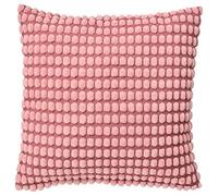 Ikea SVARTPOPPEL Fluffy Dotted Bobble Cushion Covers, 50 x 50 Centimetres (20 x 20 "), Light Pink, with Zipper - Set of 2
