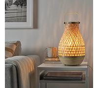 IKEA Table lamp, Bamboo/Handmade 36 cm