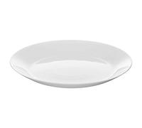 Ikea Tempered Glass Classic Side Plates (White, 19 cm) - Pack of 6 Pieces