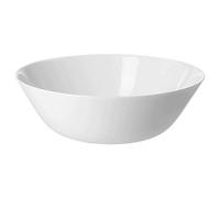 Ikea Tempered Glass Serving Bowl (Pack Of 2 Pieces, White, 23 Cm), 200 milliliter