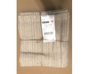Ikea TIPHEDE Rug Runner Carpet,flatwoven,120x180cm,natural, off-white,NEW