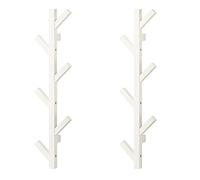 Ikea TJUSIG Hanger, White (Pack of 2, 30 ¾", White)