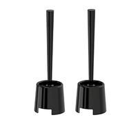 Ikea Toilet Brush Pack of 2, Black, Polypropylene, Steel