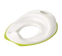 IKEA TOSSIG Toilet seat, White/Green