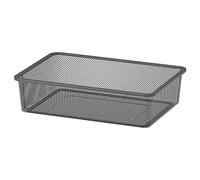 Ikea TROFAST mesh storage box, 42x30x10 cm, dark grey