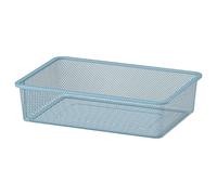 IKEA TROFAST mesh storage box, grey-blue, 42x30x10 cm