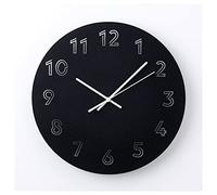 IKEA TUNNIS Wall Clock, 30 cm, Low-Voltage/Black