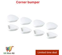 IKEA UNDVIKA Corner Bumper, Baby Safety Child Safety Dark White, Pack of 8 - NEW