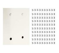 IKEA VARIERA White Cover Caps for Kitchen Cabinets - Set of 1000