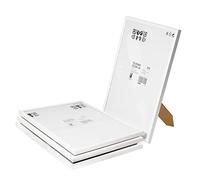 Ikea YLLEVAD A4 21x30cm Lightweight Picture Frame Plastic and Cardboard Picture Frame, Set of 4, White