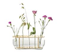 Ikebana Vase Long Brass