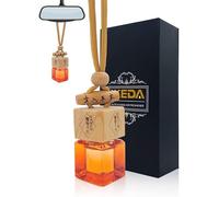Ikeda Car Air Freshener for Men with Odour Eliminator Technology - Long-Lasting Fragrant Accessories, Strong Scent Perfume Diffuser (Coconut)
