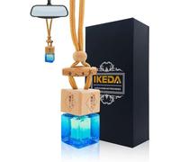 Ikeda Car Air Freshener - Long-Lasting Odour Eliminator With Strong Fragrance Diffuser for Men and Women (Pineapple)