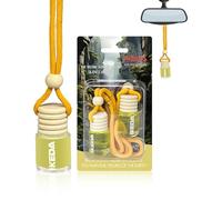 Ikeda Pineapple Scent Air Freshener for Women - Strong Perfume Car Hanging Diffuser with Odour Eliminator Technology