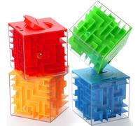 iKeelo 4 Pack Money Maze Puzzle Box - Makes Cash Gift Giving More Fun, STEM Gifts and Brain Teasers for Kids and Adults