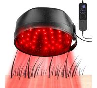 iKeener Laser Hair Growth Cap, 660nm & 850nm FDA Cleared Red Light Therapy for Hair Regrowth with 5 Brightness Levels, 2 Pulse Modes, Hair Loss Therapy for Women and Men