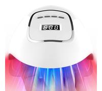 iKeener Nail Fungus Laser Device Against Nail Fungus, FDA Approval Nail Laser Cleaning Fingernails, with 15 x 470 nm Blue Light + 30 x 650 nm Red Light, Adjustable Sessions of 3/5/7/10 Minutes