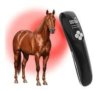 iKeener Pet/Vet Therapy Device,Cold Laser Therapy Relieves Joint Pain Animals,Portable Red Light Hand Therapy Device,for Horses,Dogs,Cats & Others (12 * 650nm+4 * 808nm)