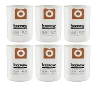 iKEEPOW VF3502 High Efficiency Vacuum Dust Bags Compatible with Ridgid Wet / Dry Vacuum 12-16 Gallon (6 Pack)