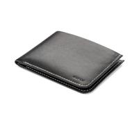 IKEPOD Handmade Genuine Leather Slim Wallet for Men - Minimalist Business Card Wallet with RFID Blocking,4 Card Slots + Hidden Pocket for Work or Travel (Horizontal Black)