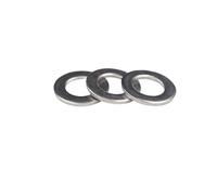 IkErna 10/50/100/200Pcs M3/M4 M5 M6 M8 M10 M12 M16 M24 Ss 304 Flat Washer Plain Gasket/Color/10Pcs M30
