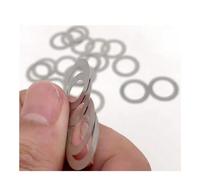 IkErna 10/50Pcs M2 M3/M4 M5 M6 M8 M9 M10 M12 M13/M14 M15 M16 M40 Ss 304 Ultra Thin Flat Washer Ultrathin Shim 0.1/0.2/0.3/0.5Mm/0.30Mm Thick/10Pcs M20*28