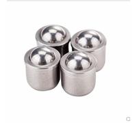 IkErna 15Pcs 2Mm 3.0Mm 4Mm 5Mm 6Mm 8Mm 10Mm Ss 304 Ball Plunger Push Fit Ball Spball Plungers/Y*P06 6Mm * 7