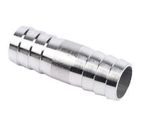 IkErna 1Pc Hose Barb Ss 304 Hose Tail Barb Connect6Mm 8Mm 10Mm 12Mm T Type Y Type Pipe Fitting Pagoda Tail Barb Connector/Straight/25Mm
