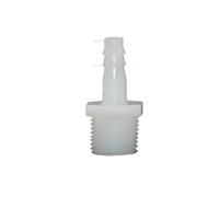 IkErna 1Pc Plastic Pipe Fitting 4Mm 6Mm 8Mm 10Mm 12Mm 14Mm 16Mm 18Mm 20Mm Hose Barb Connector 1/2" Male Thread Connector Coupler/18Mm