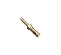IkErna Brass Reducing Straight Hose Barb 2 Way Pipe Fitting Reducer Copper Joiner Splicer Connector Coupler Adapter,for Fuel Gas Water/10Mm-16Mm Barb/Size