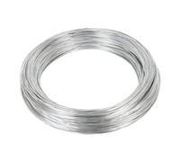 IkErna Galvanised Coated Garden Wire Weight 0.5Kg Diameter 2.8-5Mm,For Tying in Building Structure/Diameter 4Mm