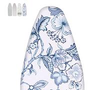 IkErna Small Ironing Board Cover 81X30/92X33/97X33/110X35/122X38Cm Padded Scorch Resistant Iron Board Cover/D/110 * 35Cm