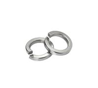 IkErna Spwasher Ss 304 2/5/10/20/50/100Pcs Split Lock Elastic Gasket M1.6 M2 M2.5 M3/M4 M5 M6 M8 M10 M12 M14 M16 M18 M20 M22 M24 M27/200Pcs M3