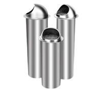 IkErna Wall Vent Cover Extension Tube Ventilation Outlet Outdoor Dryer Hood External Extractor with Built-In Screen Mesh/80 * 150Mm