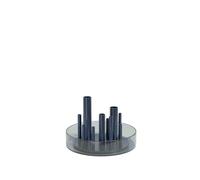 Ikeru Vase Low Dusk Blue