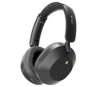iKF-Solo Wireless Headphones Bluetooth 5.4 Active Noise Cancelling Smart App Control 35ms Low Latency Support Wired Wireless Hi-Res Audio Hi-Fi 130 Hours Playtime (All-Black)