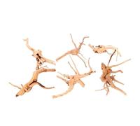 IKFGTJRE Aquarium Driftwood Driftwood Cuckoo Roots Dead-wood Tree Trunk Micro Landscape Reptile Cylinder Fish Tank Ornament Aquarium Decor(15-20cm(3PCs))