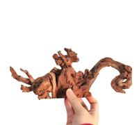 IKFGTJRE Aquarium Driftwood Driftwood Home Décor 5/20/30CM Coral Wood Climber Reptile Lizard Cork Pet Decoration Drift Wood Fish Tank Driftwood Tree(25-30cm-2pcs)
