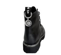 IKFGTJRE Boot Chains 1Pair Vintage Metal Shoes Buckle Gothic Hollow Moon Sun Boots Buckles For Decor Accessories For the woman(Color-01)