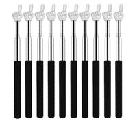 IKFGTJRE Extendable Pointer Stick Teacher Pointer Sticks 10Pcs Stainless Steel Telescopic Teachers Multi-Function Extendable Hand For Kindergarten
