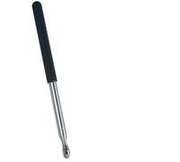 IKFGTJRE Extendable Pointer Stick Touch Screen Pen Telescopic Rod 68MM Durable Stainless Steel Reading Sticks Teaching Pointer School Office Supplies(Black)