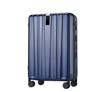 IKFGTJRE Medium Suitcase Spinner Luggage Suitcase PC Trolley Case Travel Bag Rolling Wheel Carry-On Boarding Men Women Trip Journey for Travel(Dark Blue,22Inches 550mm)