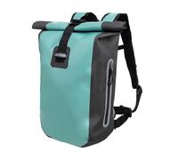 IKFGTJRE Waterproof Dry Bag 20L Waterproof Backpack Bag PVC River Trekking Outdoor Adventure Swim Beach Equipment Rafting Sports Drybag Hermetic(Light Green)