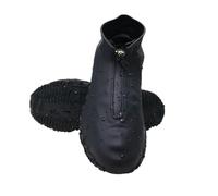 IKFGTJRE Waterproof Shoe Cover 2 Pairs Waterproof Silicone Shoe Covers Reusable Foldable Not-Slip Rain Galoshes With Zipper Shoe(Color: 3,M)