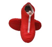 IKFGTJRE Waterproof Shoe Cover 2 Pairs Waterproof Silicone Shoe Covers Reusable Foldable Not-Slip Rain Galoshes With Zipper Shoe(Color-11,XL)