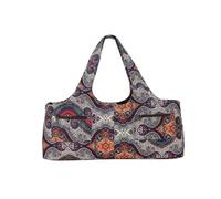 IKFGTJRE Yoga Mat Bag Canvas Big Large Capacity Yoga Bag Portable Gym for Fitness Travl Bag Long 68cm(Color-02)
