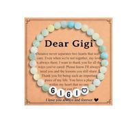 IKIATY Gifts for Mom Mama Grandma Grammy Granny Gigi Mimi Nonna, Beaded Bracelets Birthday Mothers Day Christmas Jewelry Gifts for Women, adjustable, Stones, Plastic, no gemstone