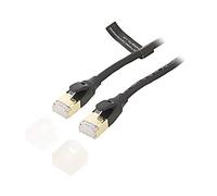 IKIBH Patch cord S/FTP Cat 8 Cu PVC black 2m 30AWG cores: 8 VENTION