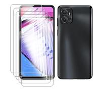 Ikiiqii Cover for Motorola Moto G Power 5G (6.50") Screen Protector (5 Pack), HD Tempered Glass, Scratch Resistant, Tempered Glass Film, Screen Protector